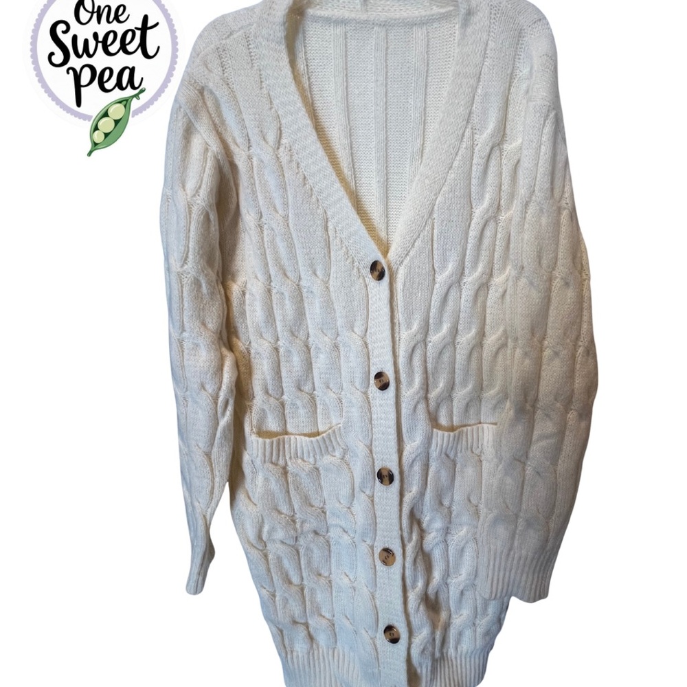 Women's Cable Knit Cardigan